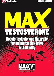 MAX TESTOSTERONE 2 PACK EACHES