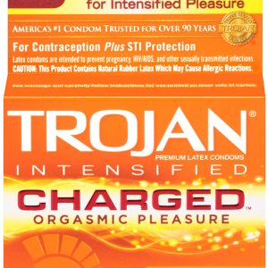 TROJAN INTENSIFIED CHARGED 3 PACK