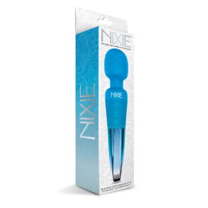 NIXIE WAND MASSAGER BLUE OMBRE METALLIC