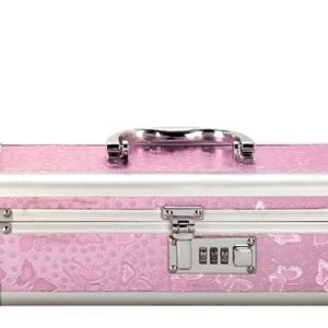 LOCKABLE VIBRATOR CASE PINK SMALL