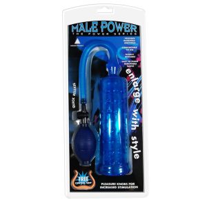 (D) MALE POWER PUMP BLUE