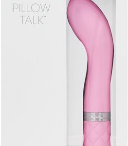 PILLOW TALK SASSY G SPOT VIBE W/SWAROVSKI CRYSTAL PINK