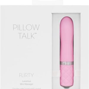 PILLOW TALK FLIRTY VIBE W/SWAROVSKI CRYSTAL PINK