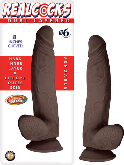 27853realcocksno6browndildo