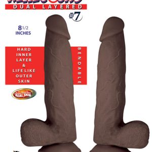 REAL COCKS DUAL LAYERED #7 DAR