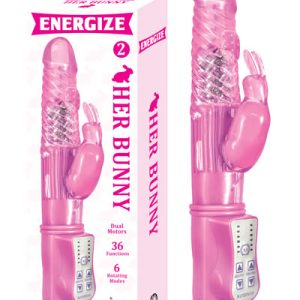 ENERGIZE HER BUNNY 2 PINK RABBIT VIBRATOR