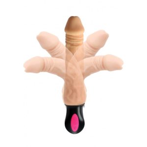 SKINSATIONS HEAT SEEKER FLEXIBLE WARMING DILDO 8 "