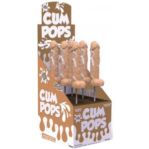 CUM COCK POPS MILK CHOCOLATE 6PC DISPLAY