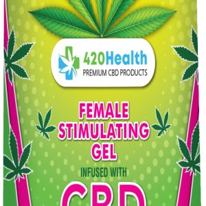 420 HEALTH CBD STIMULATING GEL SAMPLE PACKET 50PC FISH BOWL
