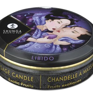 MINI MASSAGE CANDLE LIBIDO/ EXOTIC FRUITS 1 OZ