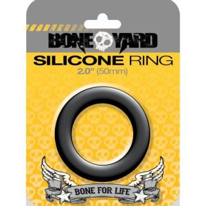 BONEYARD SILICONE RING 50MM BLACK
