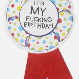 X RATED BIRTHDAY RIBBON