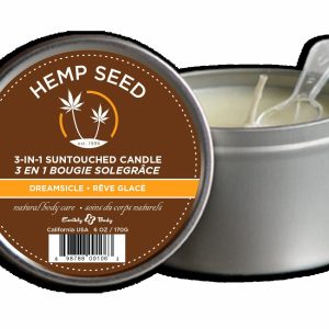 HEMP SEED 3-IN-1 CANDLE DREAM SICLE 6 OZ