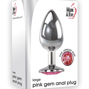 (D)ADAM & EVE PINK GEM ANAL PL LARGE