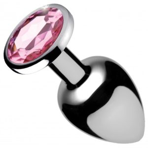 BOOTY SPARKS PINK GEM LARGE ANAL PLUG