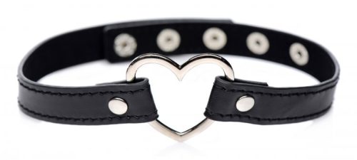 AG249darkheartblackchoker