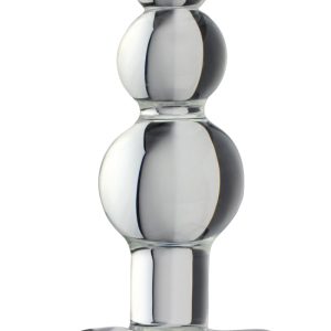 BEADED ANAL PLUG CLEAR