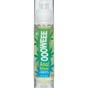OOOWEEE ANAL RELAXING SILICONE LUBRICANT W/HEMP SEED OIL 1.7OZ