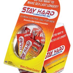 STAY HARD SAMPLE PACKET 50PC FISHBOWL DISPLAY