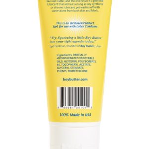 BOY BUTTER ORIGINAL FORMULA 6 OZ LUBE TUBE
