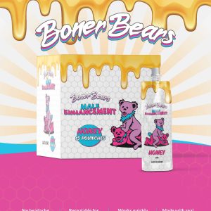 BONER BEAR HONEY POUCH MALE ENHANCEMENT 15PC DISPLAY (NET)