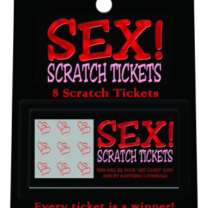 SEX SCRATCH TICKETS