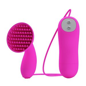 PRETTY LOVE BRADY CLITORAL VIBRATOR SILICONE FUCHSIA