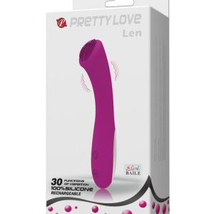 PRETTY LOVE LEN RECHARGEABLE 30 FUNCTION VIBRATOR