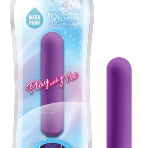 PLAY WITH ME CUTEY VIBE PLUS 10 FUNCTION BULLET PURPLE