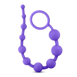 LUXE SILICONE 10 BEADS PURPLE
