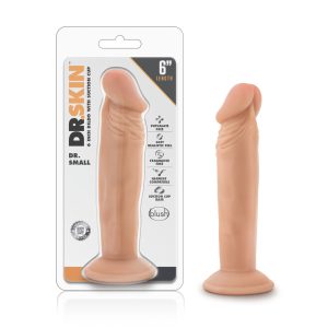 DR SKIN DR SMALL 6IN DILDO VANILLA