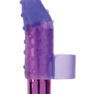 RECHARGEABLE FRISKY FINGER MASSAGER PURPLE