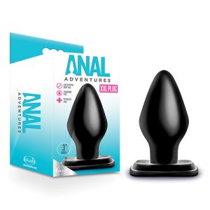 ANAL ADVENTURES XXL PLUG BLACK