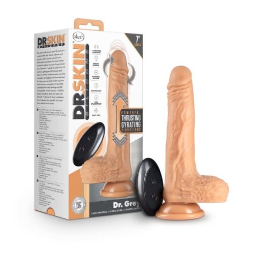 BN32503drskindrgrey7invibratingdildo