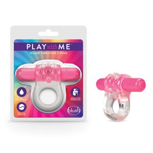 PLAY WITH ME TEASER VIBRATING C-RING PINK