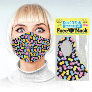 (WD) SUPER FUN BOOB FACE MASK