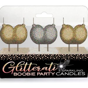 GLITTERATI BOOBIE CANDLE SET