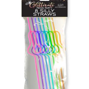 GLITTERATI SILLY PENIS STRAWS