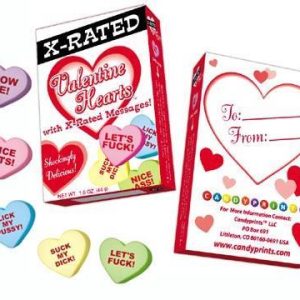RISQUE HEARTS 24PC DISPLAY