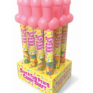 (WD) SUPER FUN PENIS CANDY SHA DISPLAY OF 12