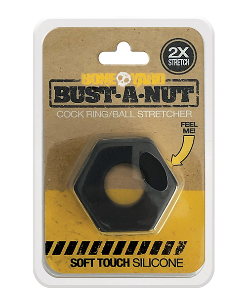 CHABY0350bustanutblackcockring