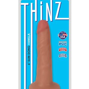 THINZ SLIM DONG 6IN VANILLA