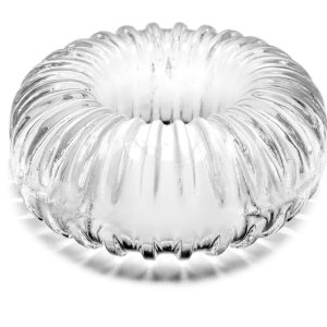 RIBBED RING ICE CLEAR