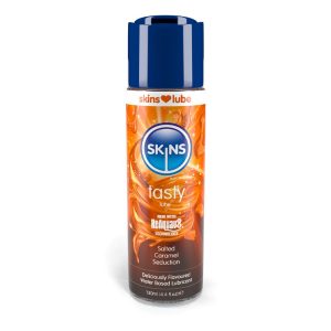 SKINS SALTED CARAMEL WATER BASED LUBE 4.4 FL OZ