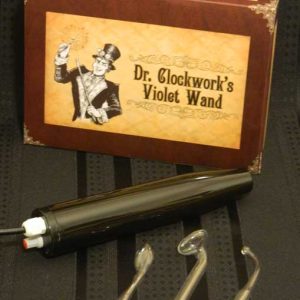 DR CLOCKWORK VIOLET WAND KIT PURPLE ELECTRODE