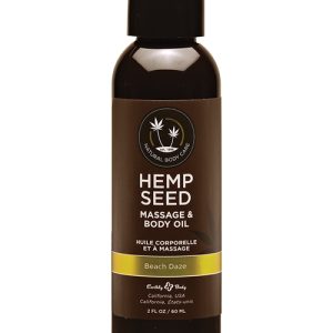 HEMP SEED MASSAGE OIL BEACH DAZE 2 OZ