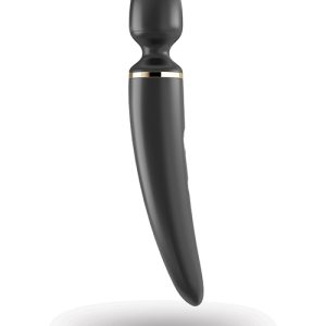SATISFYER WAND-ER WOMAN BLACK/ GOLD