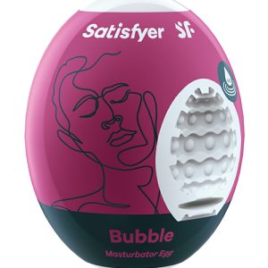 SATISFYER BUBBLE MASTURBATOR EGG VIOLET (NET)