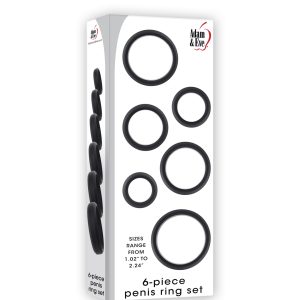 (D)ADAM & EVE 6PC C-RING SET