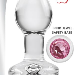 (D)ADAM & EVE PINK GEM GLASS P SMALL